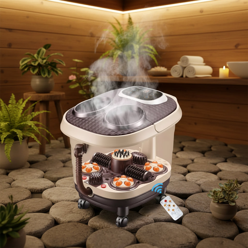Heated Foot Bath Massage Machine